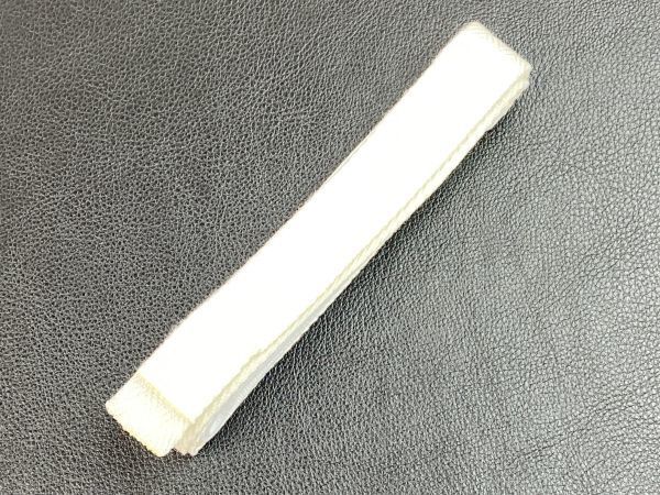 ▼三作▼訳あり処分 二重仮紐 白色 日本製拍卖