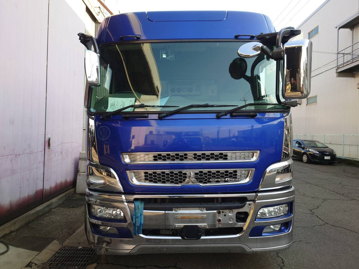 キャビン ハイルーフ ベッド付き 三菱 ふそう スーパーグレード 平成27年7月 QPG-FP64VER 6R10 イノマット トラック 2023022502 510110拍卖