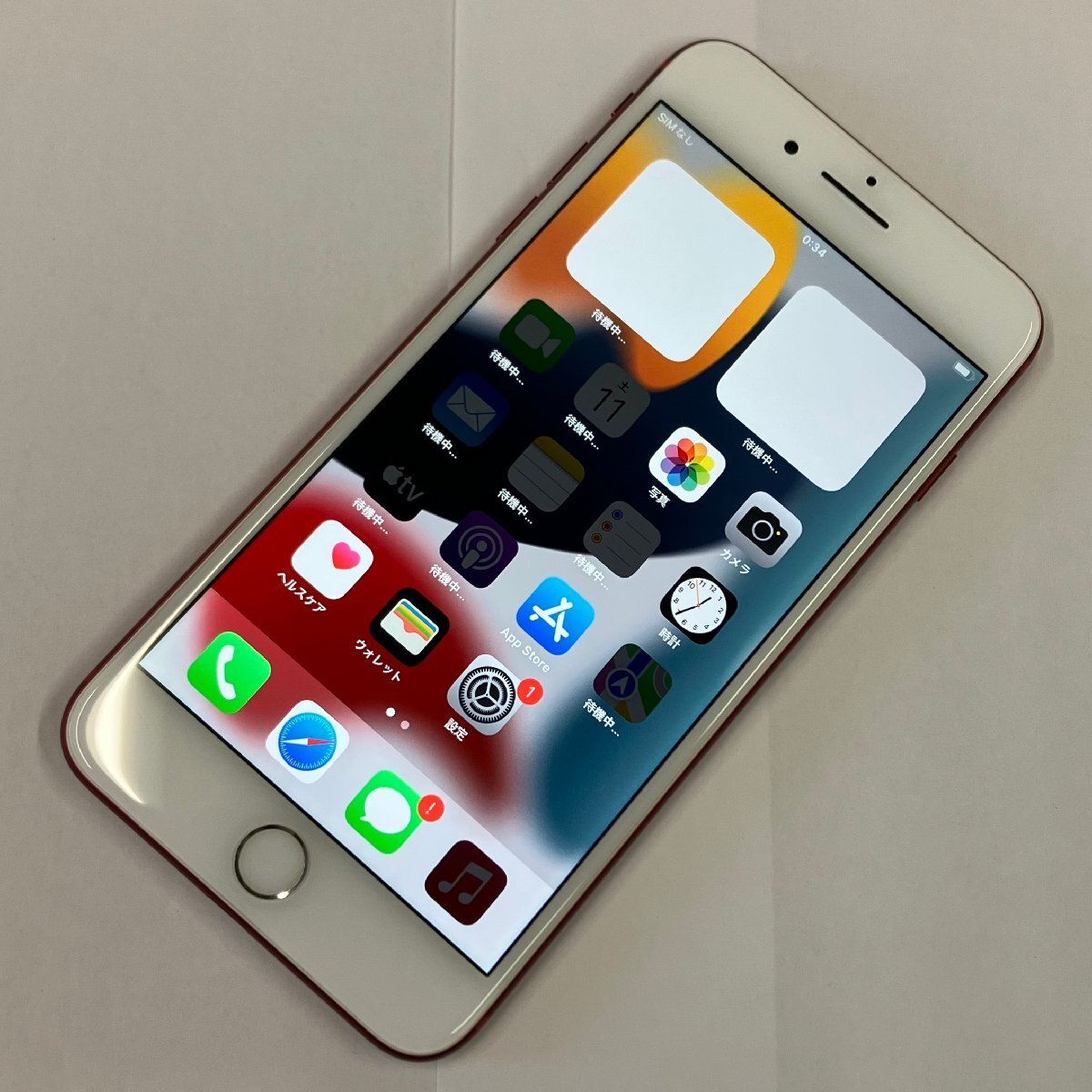 【中古超美品】海外版SIMフリー iPhone7 Plus 128GB レッド MPR42CH/A MPR22J/A Apple【四丁目店】拍卖