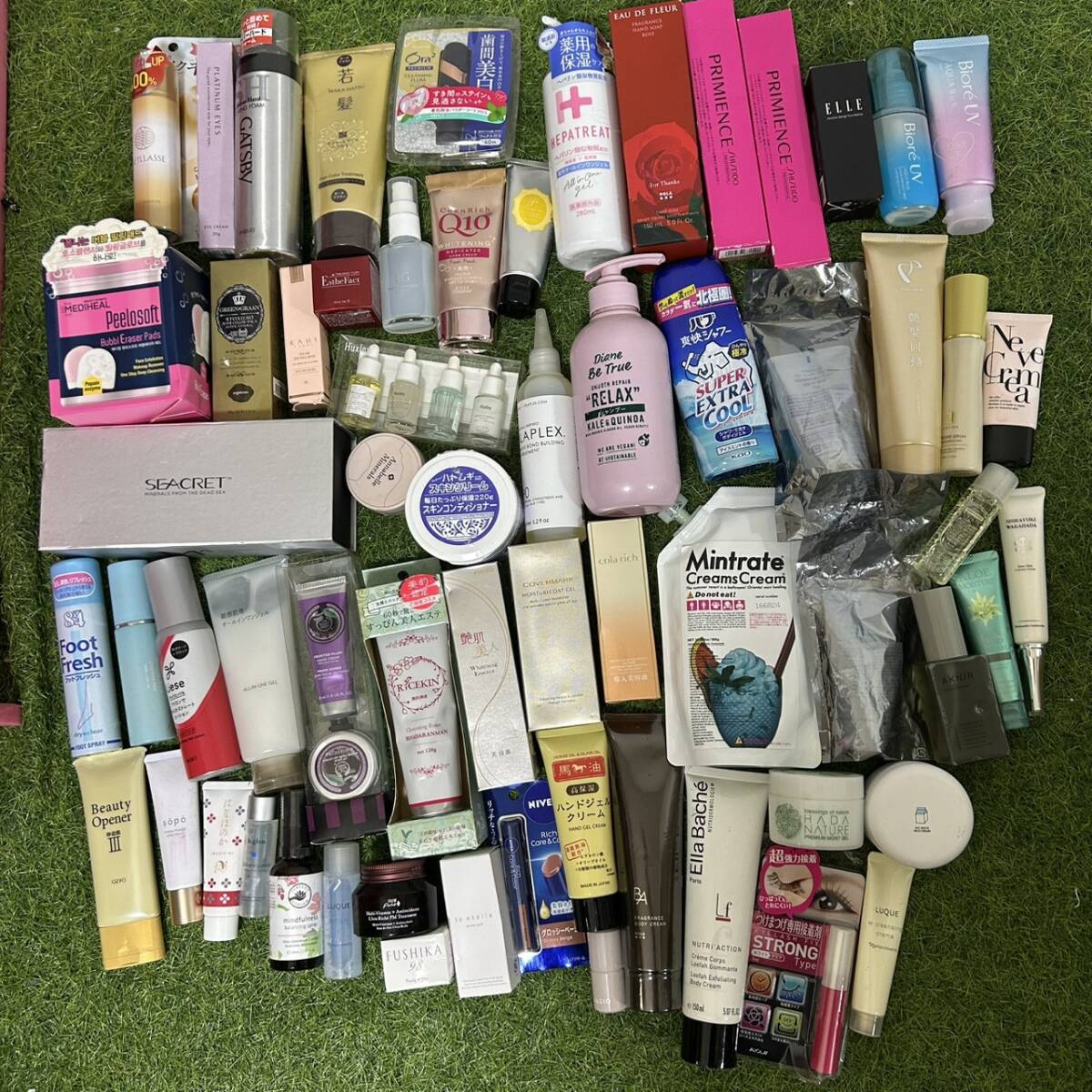 ELLE POLA THEBODYSHOP SEACRET AKN/R MEDIHEAL SHISEIDOなど 50点以上まとめ 基礎化粧品 ヘアケア ボディケア 大量 新品未使用 未開封含む拍卖