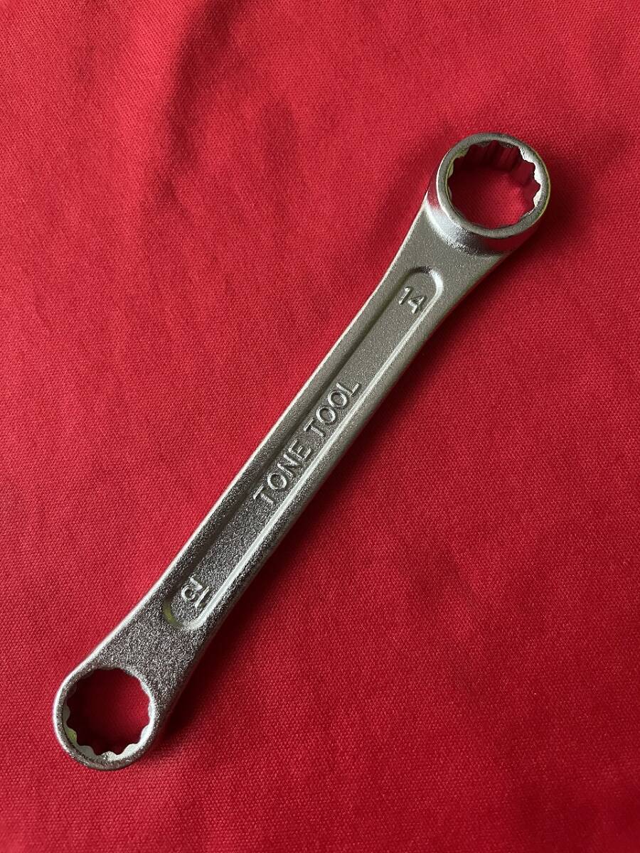 トネ ストレートショートめがねレンチ M03-1214 二面幅12×14mm TONE拍卖