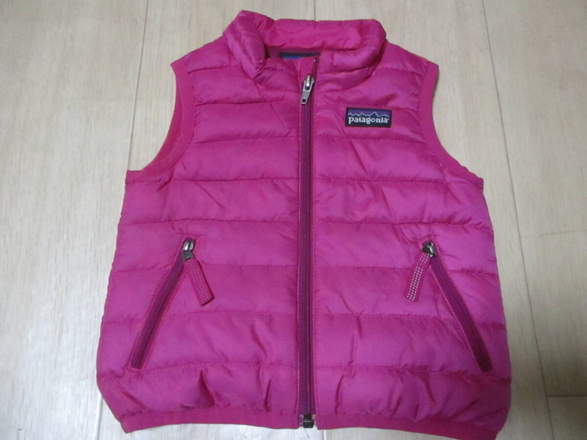 パタゴニア・可愛いダウンベスト・サイズ6M拍卖