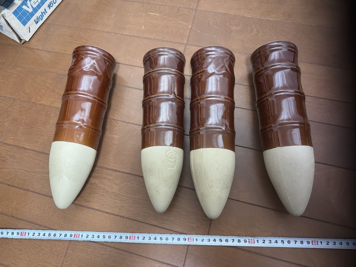 仏具 野花立2対 美濃焼 未使用長期保管品拍卖