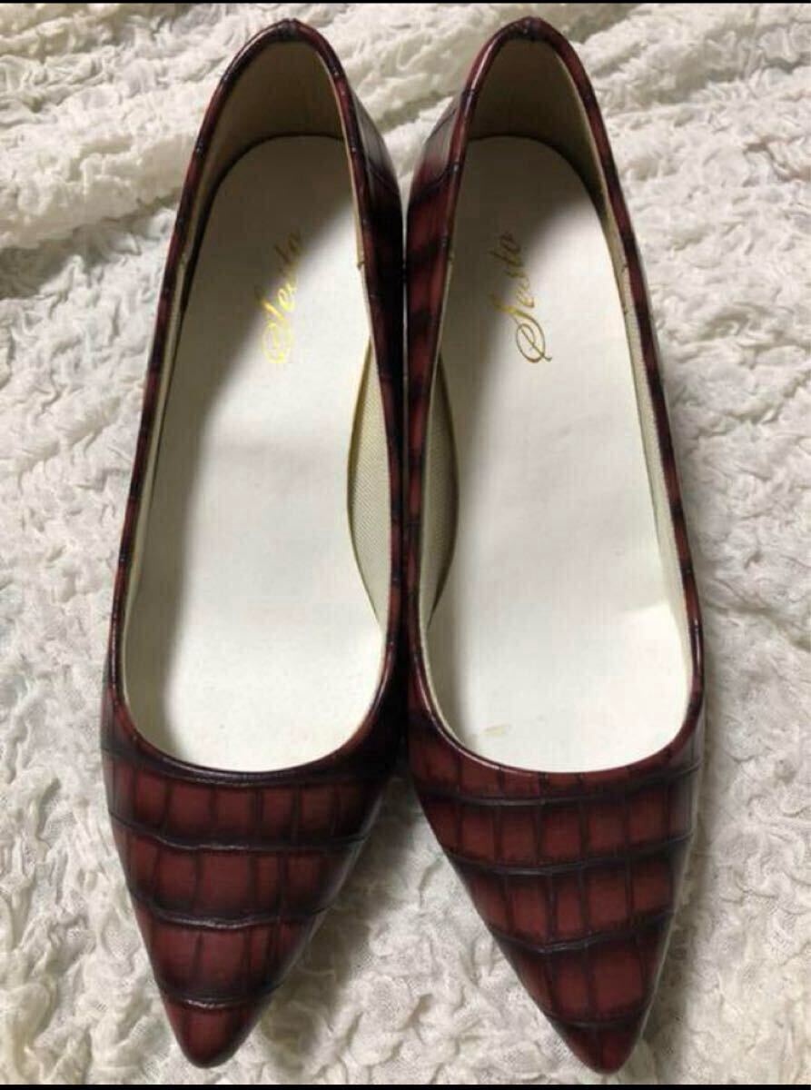 パンプス 美品 サイズ 25.5 セスト SESTO拍卖