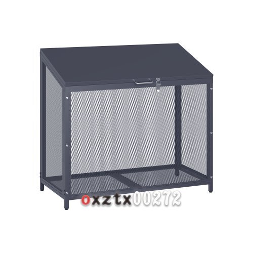 屋外ゴミ収納庫 メッシュデザイン ゴミ箱 屋外ゴミ収集ボックス ごみ集積所大容量 カラスよけ野良猫対策 ゴミ荒らし防止 庭用可能 容量218L拍卖