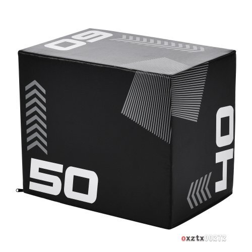 プライオボックス ソフト 40×50×60cm 昇降台 跳び箱 プライオメトリクス ボックス ジャンプ台 ステップ台 3in1 体幹 トレーニング拍卖