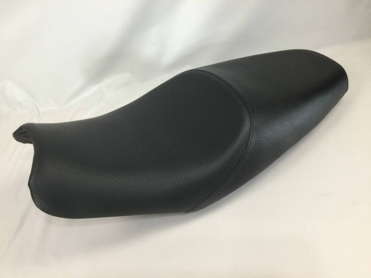送料安!? カワサキ ZX-14R ZZR1400 黒 ローシート ローダウンシート メッシュ生地ツートン シート シートアッセン ZX-14拍卖