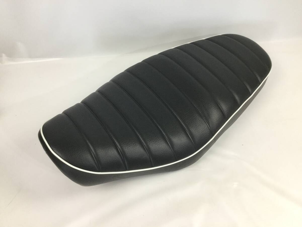 送料600円 タックロール 生地 黒白PP カワサキ W800 W650 W400 シート シート生地 シート表皮 黒 防水タックロール シートカバー 拍卖