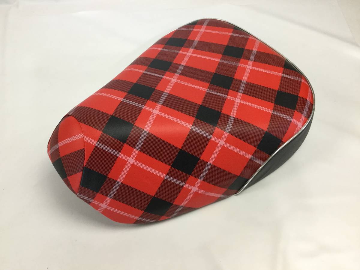 送料無料 シート シート表皮 JA10 チェック柄 生地 スーパーカブ50/プロ/スーパーカブ110/プロ/AA04/カブ50/カブ110 モンキー 30周年 40周拍卖