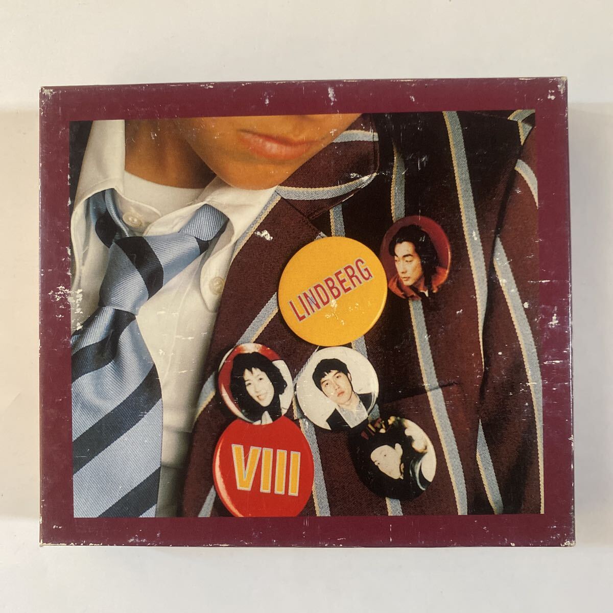 リンドバーグ 1CD「LINDBERG VIII」初回限定BOX、オリジナルバッジ6ピース付き」拍卖