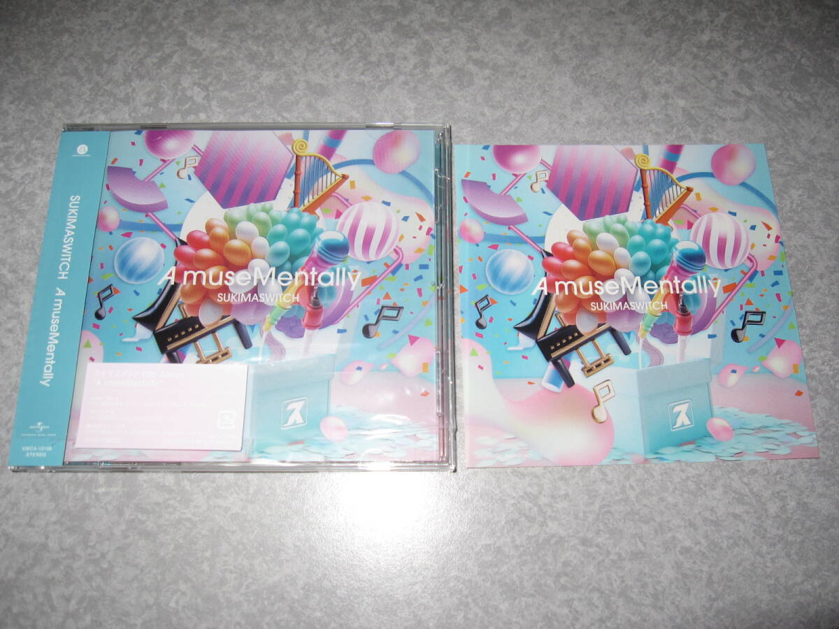 ★スキマスイッチ「A museMentally(購入特典ステッカー付)」★拍卖