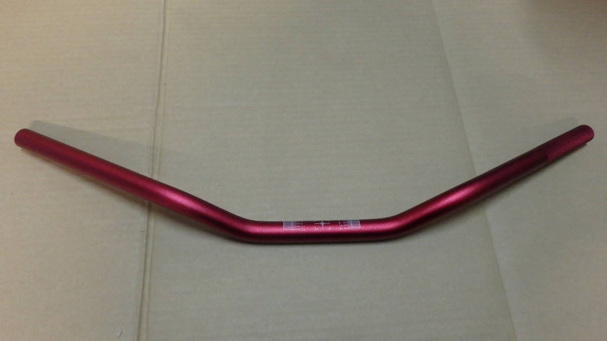 A82/3c ハンドルバー 22.2mm LOW type レッド拍卖