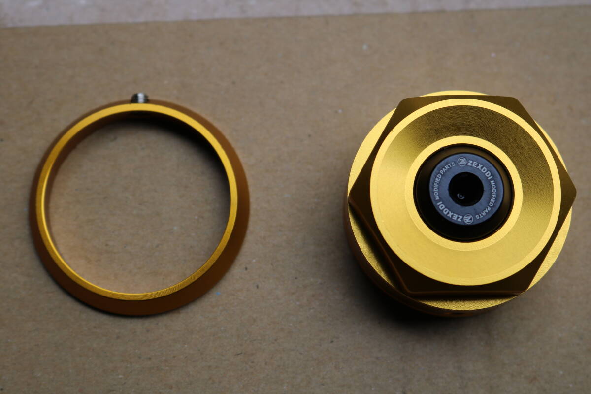 60/ 黄金色 キー カバー メインキー ステムナット NINJA ZX25R ZX-25R ZX-4RR ZX-4R ZX4R SE 拍卖