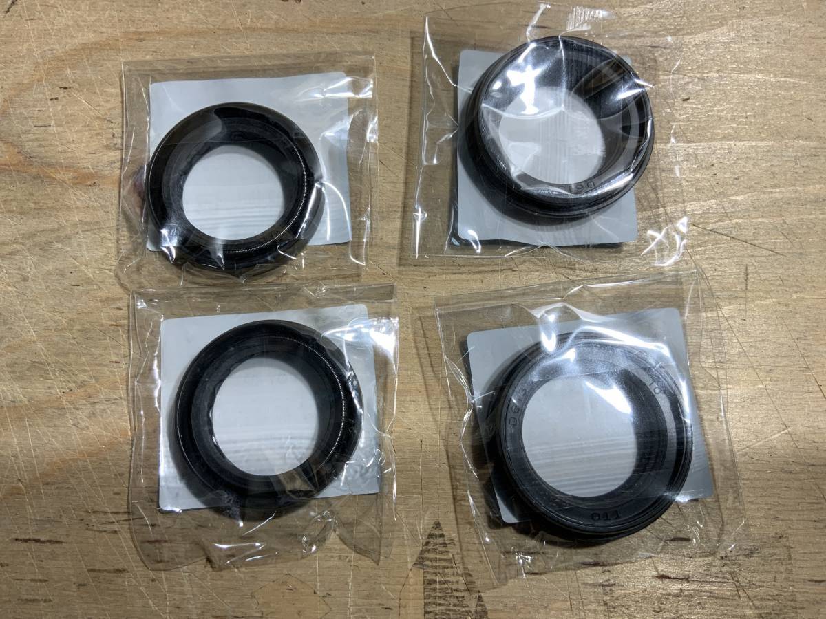 送料185円 1台分 マジェスティS マジェスティ155 SG28J SG52J SMAX S-MAX NTB FDY10 FOY02 フォークオイルシール ダストシール拍卖