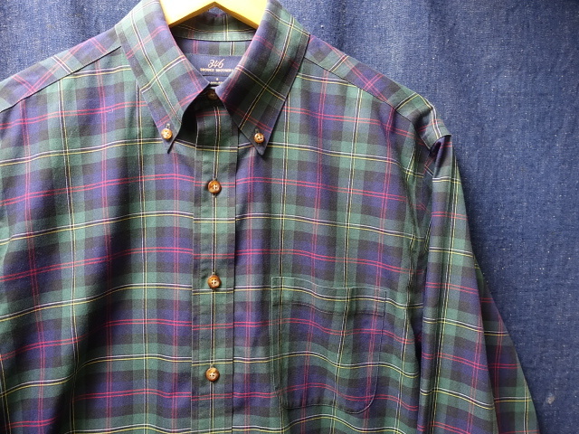 ブルックス ブラザーズ コットン 長袖 チェック コットン ボタンダウン シャツ S / BROOKS BROTHERS アメリカ 古着 / 99拍卖