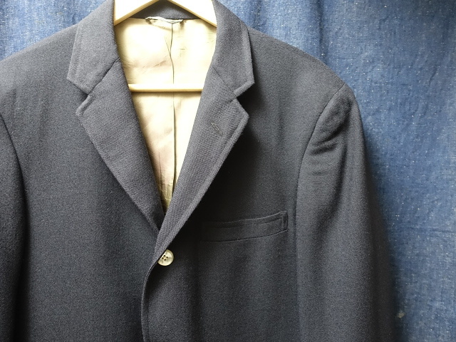 ビンテージ 50'S 60'S PENNEY'S Gentry 3つボタン 無地 ウール テーラード ジャケット / ヴィンテージ 50S 60S 古着 USA / 55拍卖