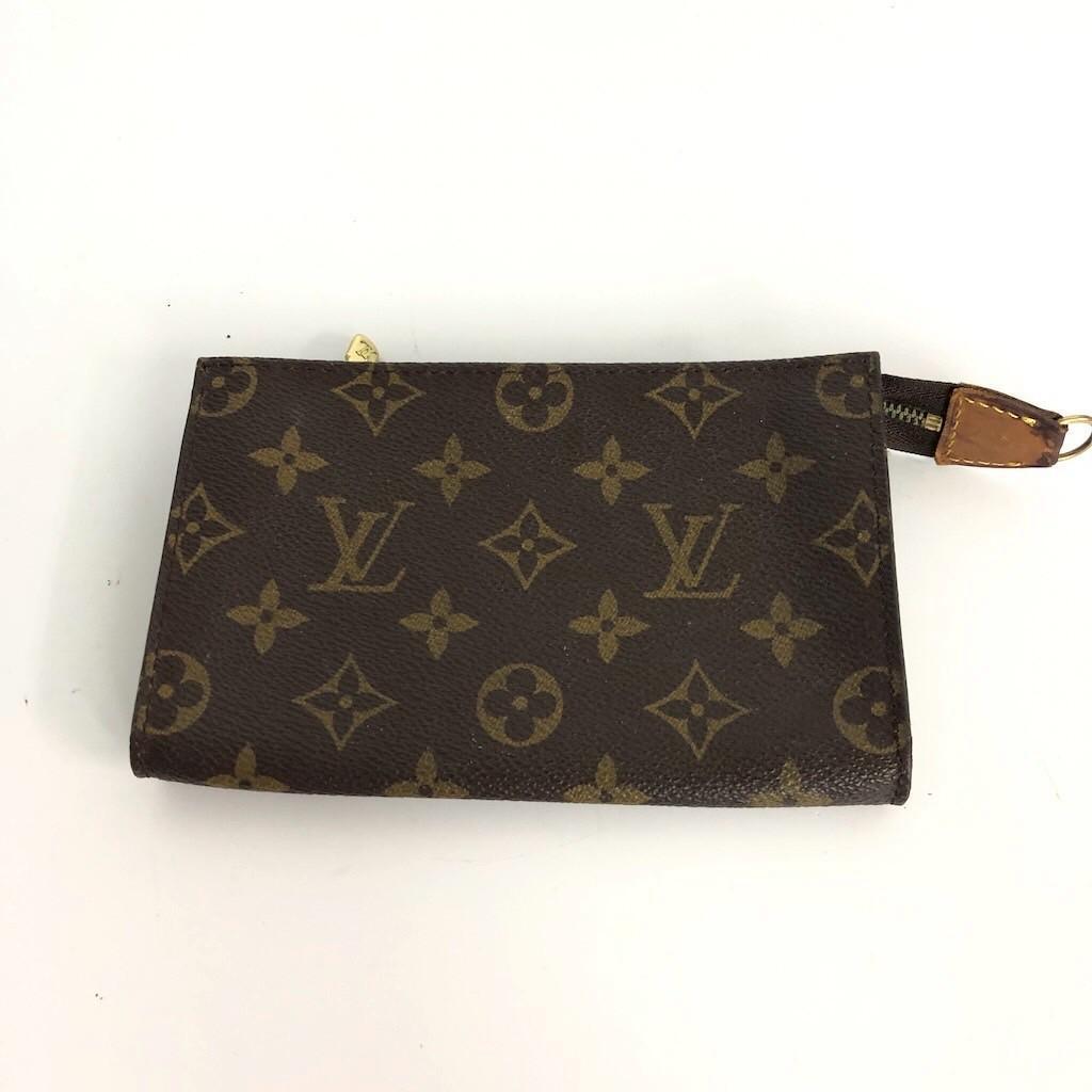 LOUIS VUITTON ルイヴィトン モノグラム バケット ポーチ 【233371 1002-K1 n-k 500】拍卖