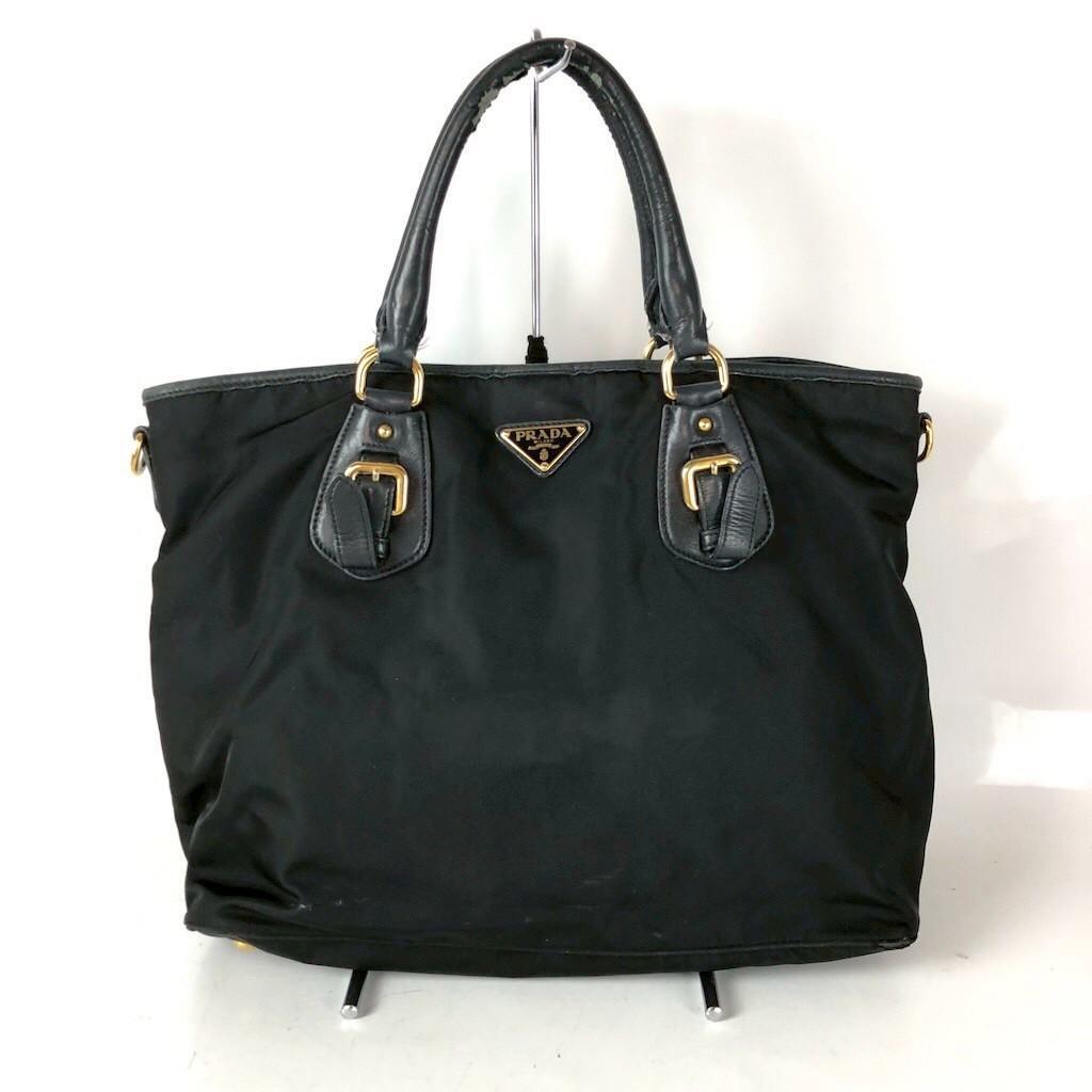PRADA プラダ ハンドバッグ ブラック レディース ブランド 3107 924-B1 n-k 600拍卖