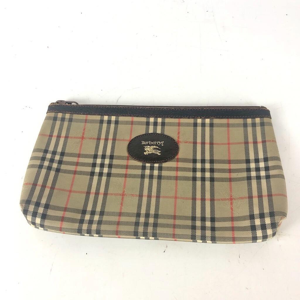 BURBERRY バーバリー ノバチェック ポーチ レディース ブランド 226639 924-K2 n-k 200拍卖