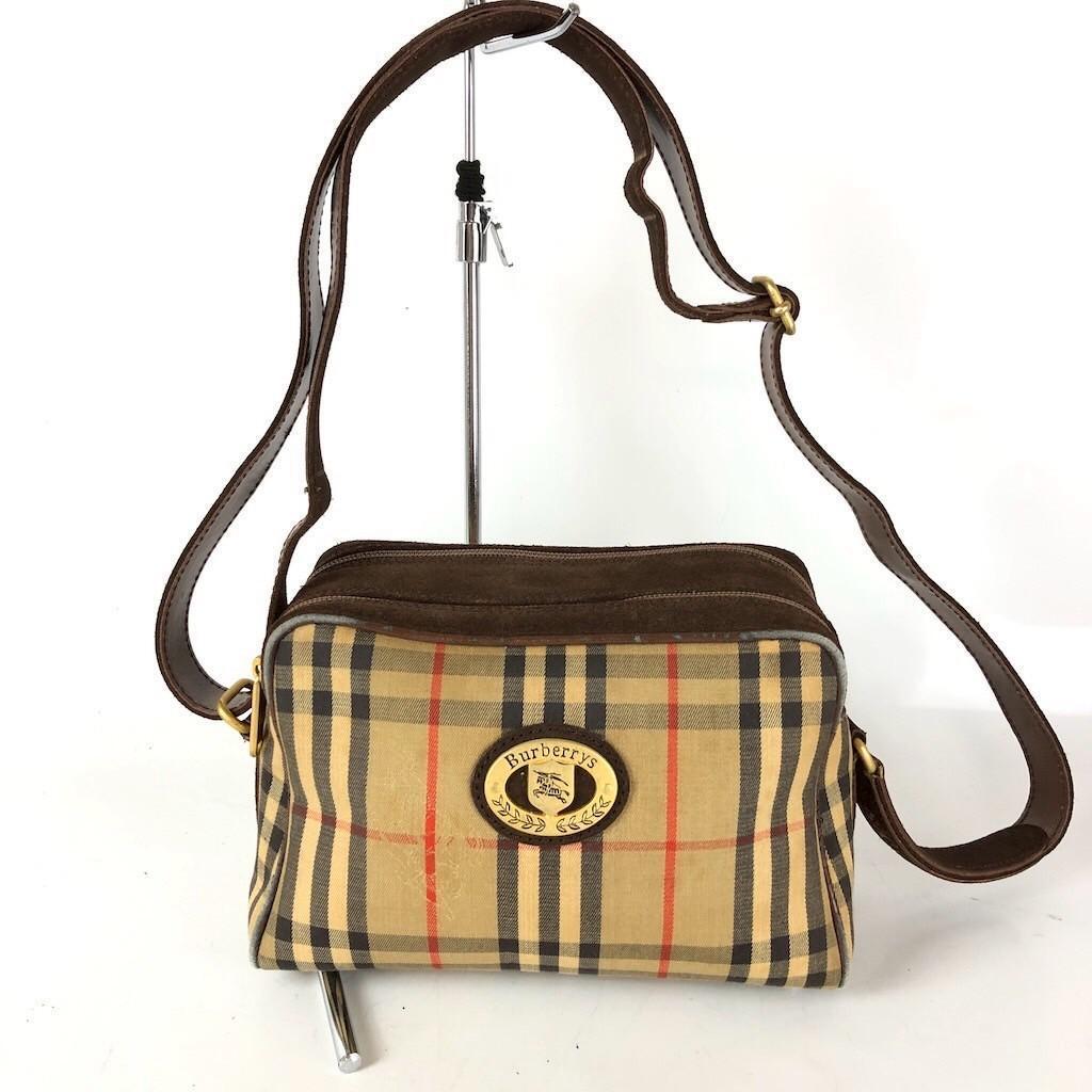 BURBERRY バーバリー ノバチェック ショルダーバッグ レディース 209079 924-K2 n-k 500拍卖