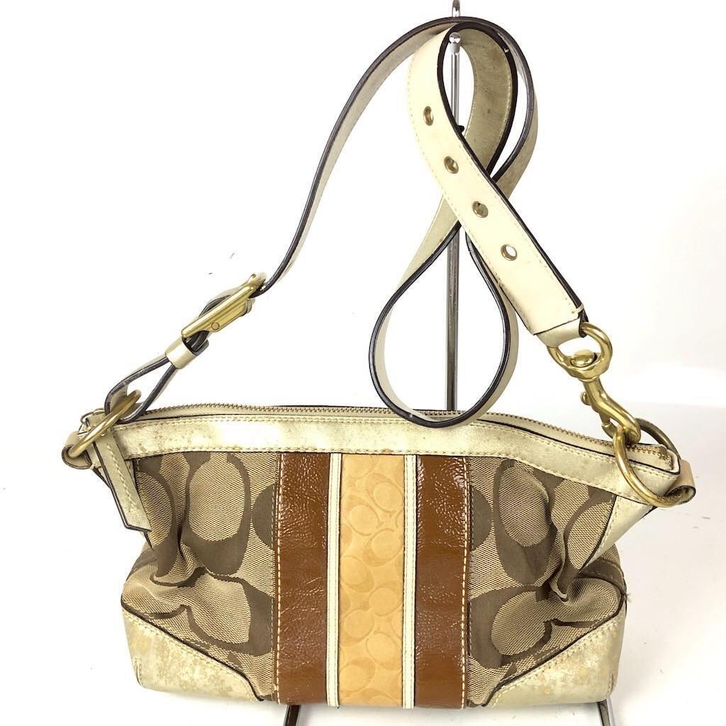 COACH コーチ シグネチャー ショルダーバッグ レディース ブランド 229649-1 911-B2 n-k 1000拍卖