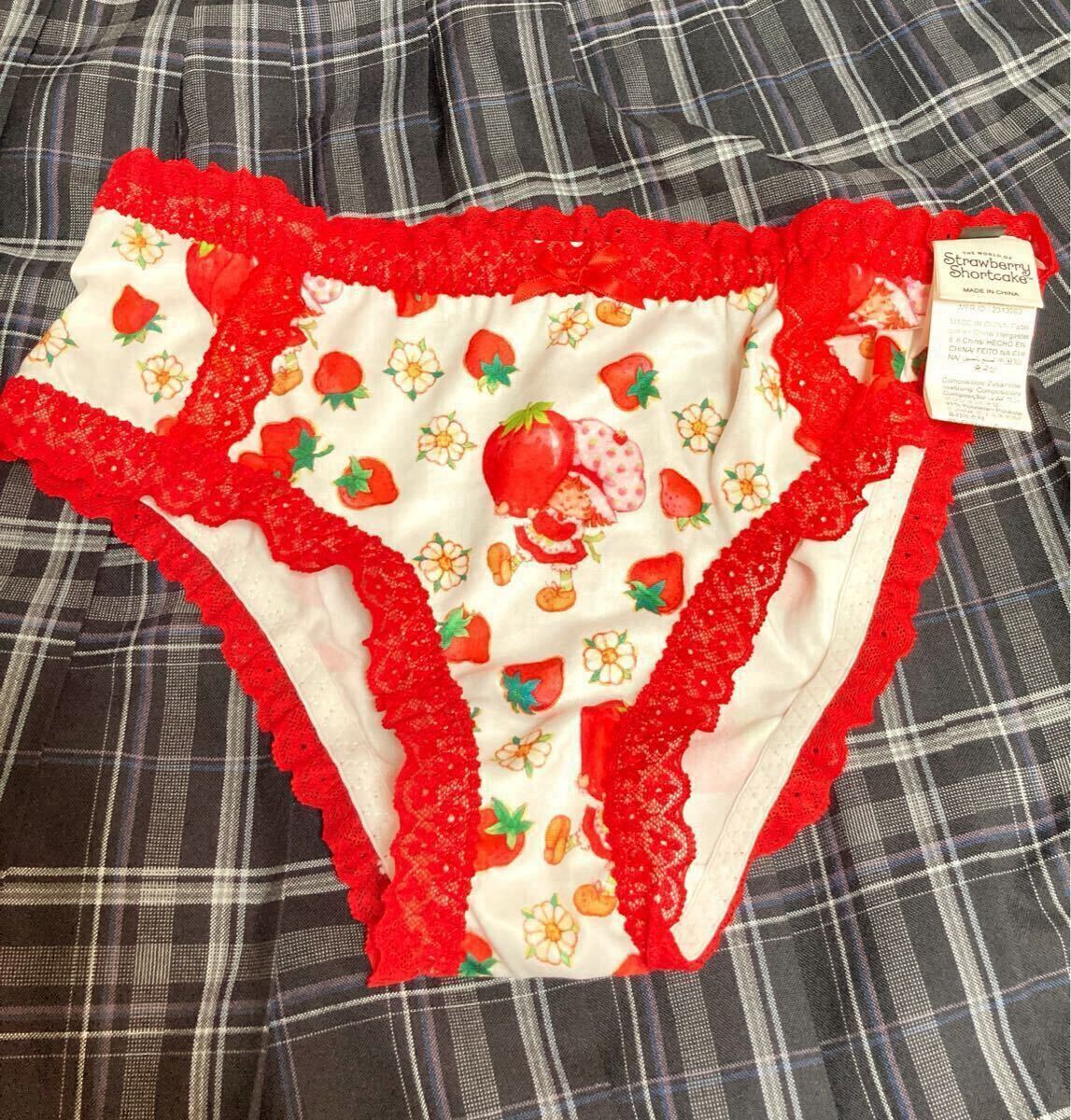 いちごパンティ いちごショーツ  ショーツ拍卖