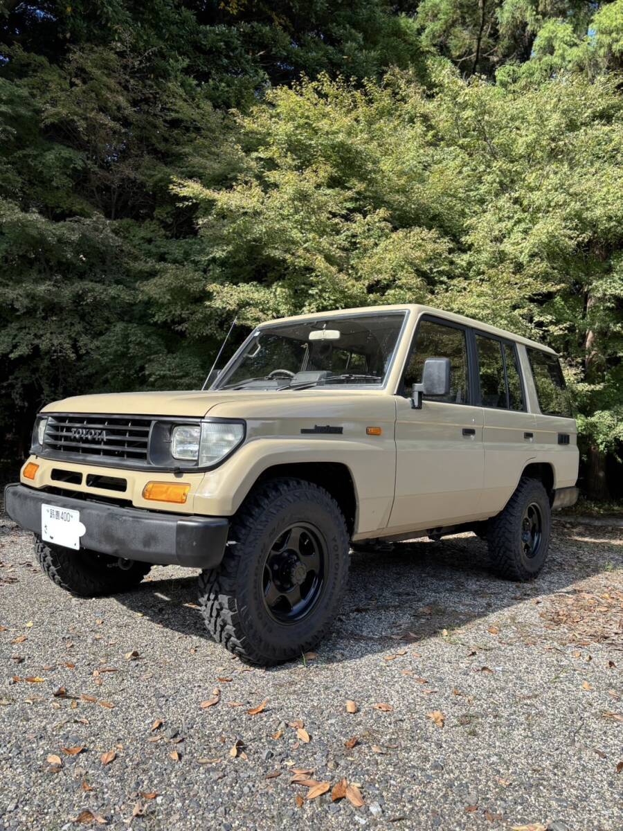 TOYOTA ランドクルーザープラド LJ78 平成4年 2400cc ディーゼルターボ拍卖