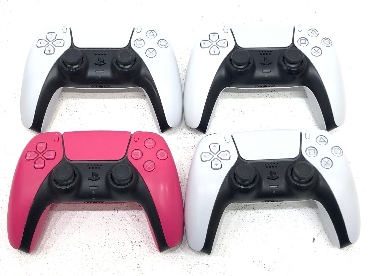 ◇【39】ジャンク品 SONY/ソニー Playstation5 PS5 コントローラー デュアルセンス 4個まとめ 同梱不可 1円スタート拍卖