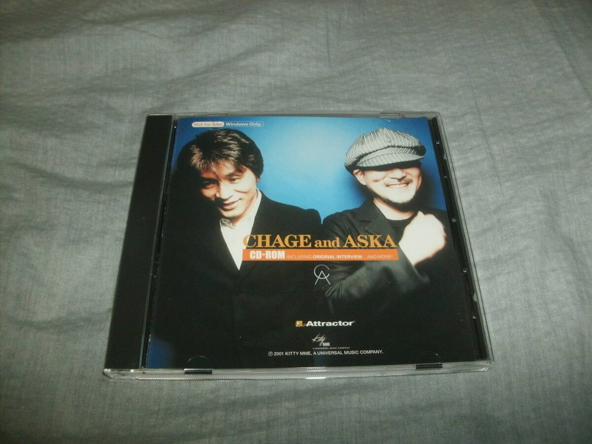 CD-ROM CHAGE and ASKA INCLUDING ORIGINAL INTERVIEW...AND MORE! チャゲ&飛鳥 チャゲアス拍卖