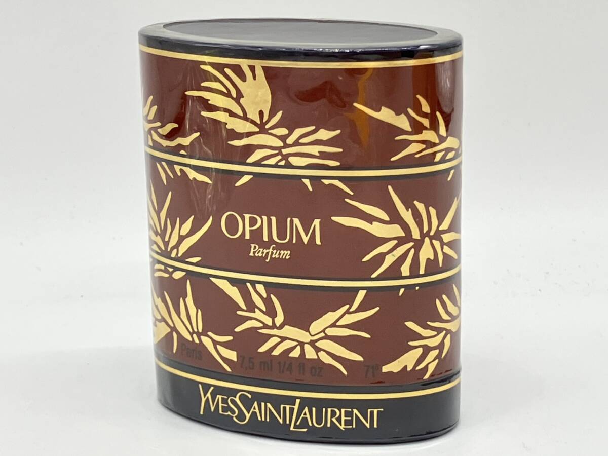1円 未使用 未開封 Yves Saint Laurent Ref.05008 OPIUM Parfum 7.5ml 1/4 イヴサンローラン オピウム パルファム 香水拍卖