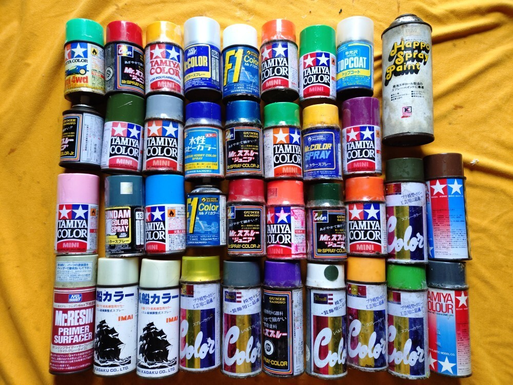 ジャンク ホビー用スプレー タミヤ クレオス イマイ レベル拍卖