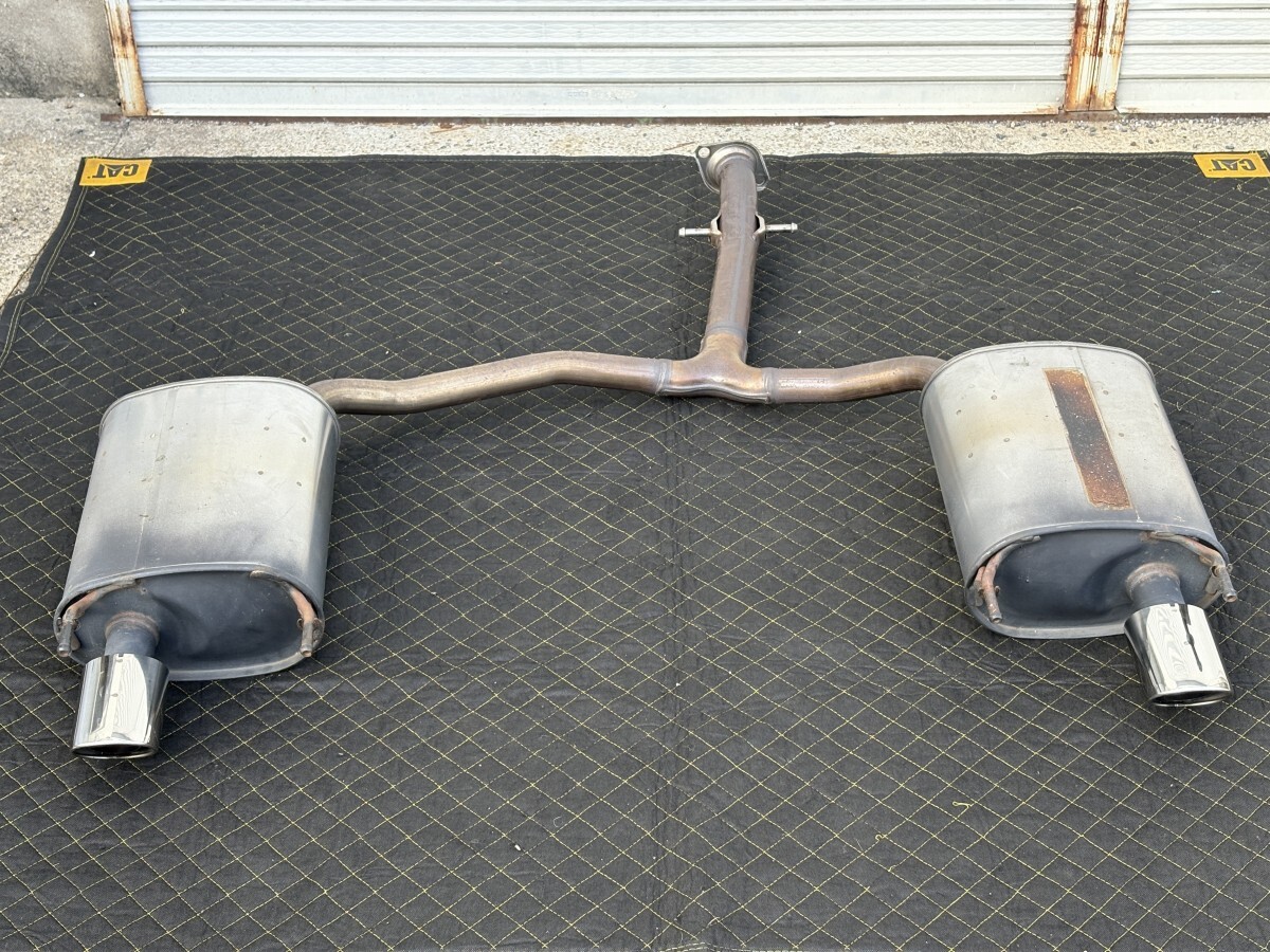 GRX130 トヨタ マークX 純正 マフラー 品番FUTABA23115/FUTABA13147 (25090019)拍卖