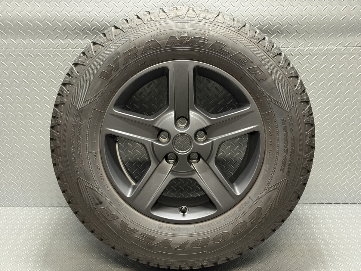 ディフェンダー 18インチ 8J +41.5 5穴120 純正ホイール GY WRANGLER ALL-TERRAIN ADVENTURE 255/70R18 品番L8B2-1007-BB (25090112)拍卖