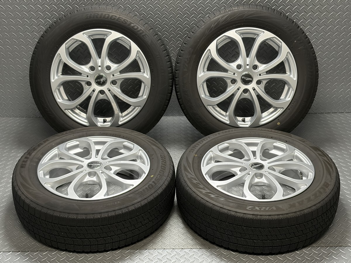 【BMW MINIへ】BS ブリザックVRX2 175/65R15 AGA Movius 15インチ 5.5J +46 5穴112 ブリヂストン BLIZZAK (25090116)拍卖