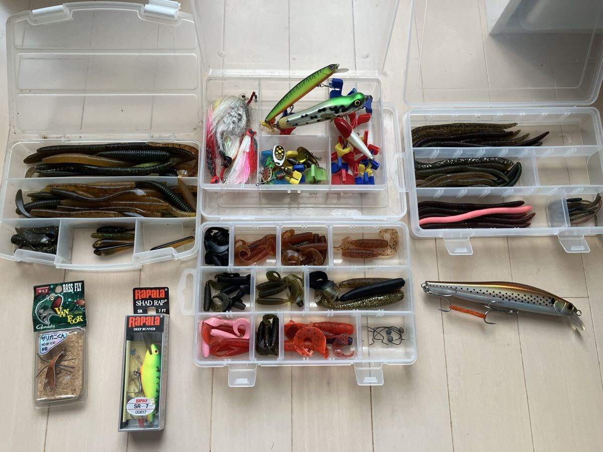 ルアーセット/RAPALA・HEDDON・ゲーリーヤマモトほか 各種ミックスまとめ売り拍卖