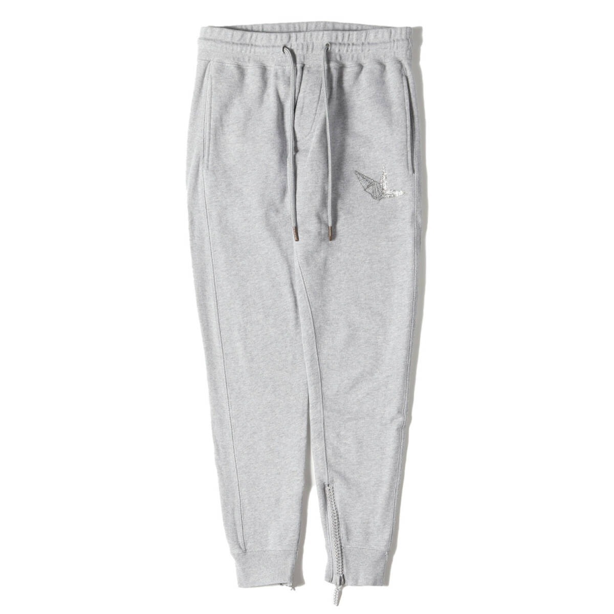 1PIU1UGUARE3 RELAX/ウノピウウノウグゥアーレトレ リラックス/ラインストーン ロングパンツ/スウェットジョガーパンツ/イージーパンツ拍卖