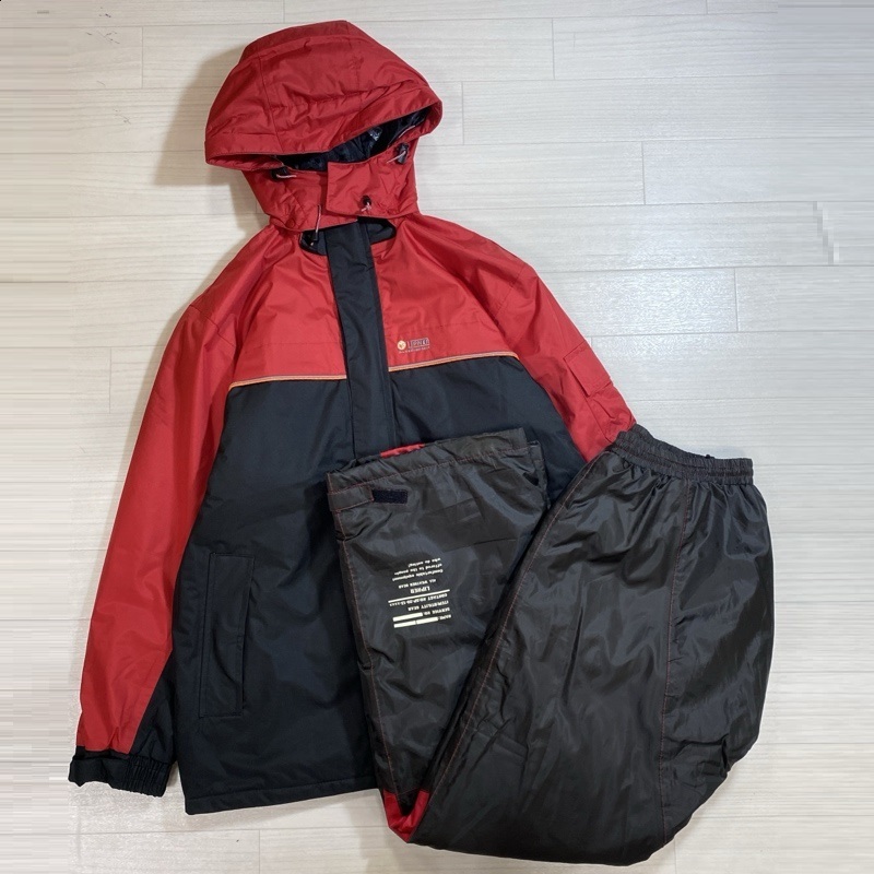 LIPNER/リプナー/LOGOS社製/透湿防水防寒コート スターク/セットアップ/上下セット/ウィンターウェア/中綿/L/アウトドアー/ドローコード拍卖