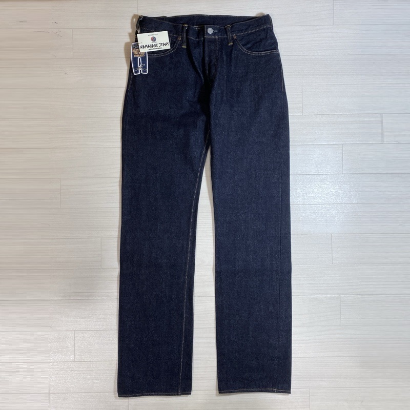 DELUXE WARE/デラックスウェア/新品タグ・フラッシャー付き/NAMAHAGE JEANS/なまはげジーンズ/青鬼/0187XX/セルビッジデニムパンツ/INDIGO拍卖