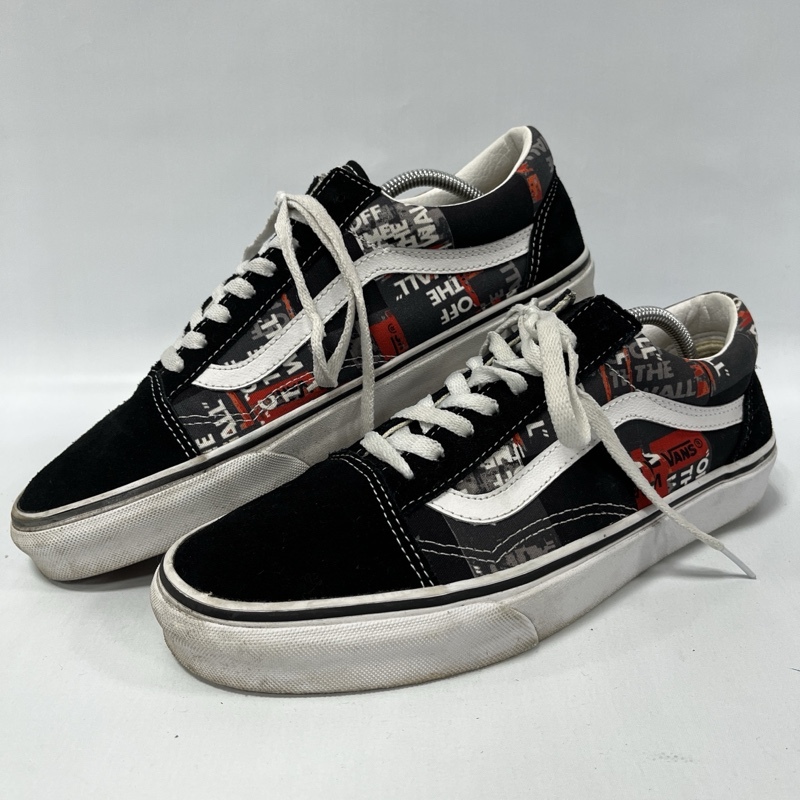 VANS/ヴァンズ/バンズ/OLD SKOOL/オールドスクール/PACKING TAPE/パッキングテープ/グラフィックプリント/ローカットスニーカー/27.0cm拍卖