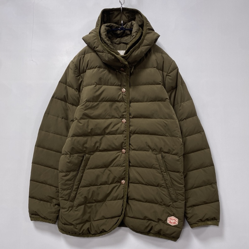 Vincent et Mireille/ヴァンソン エ ミレイユ/ステッチレスダウンジャケット/フード脱着式/ワークウェア/スナップ式/パイピング/ワッペン拍卖