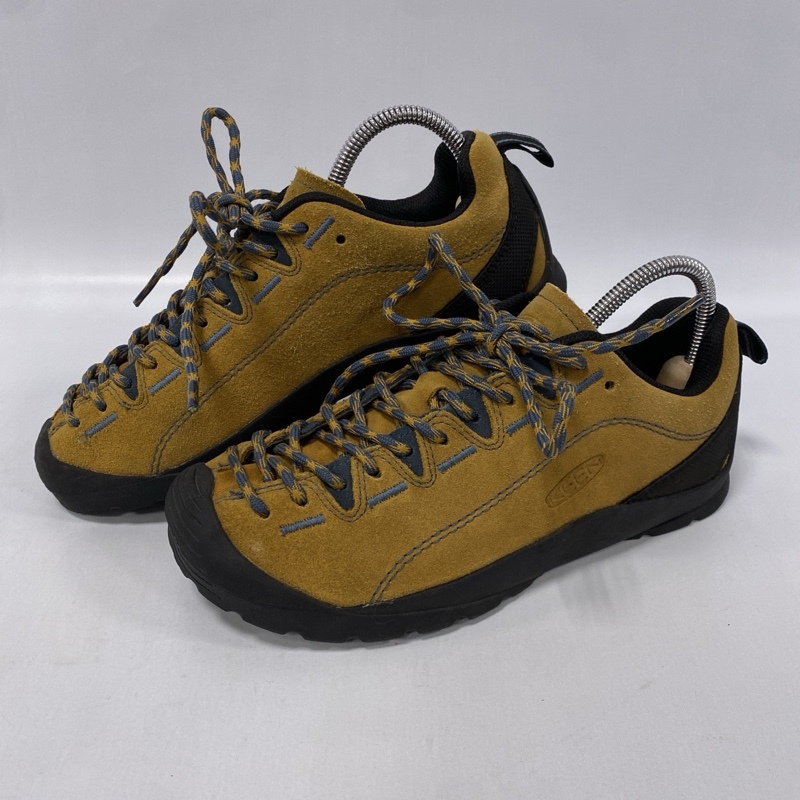 KEEN/キーン/JASPER/ジャスパー/24.0cm/ローカットスニーカー/スウェード/ブラウン/アウトドアシューズ/クライミング/1004337拍卖