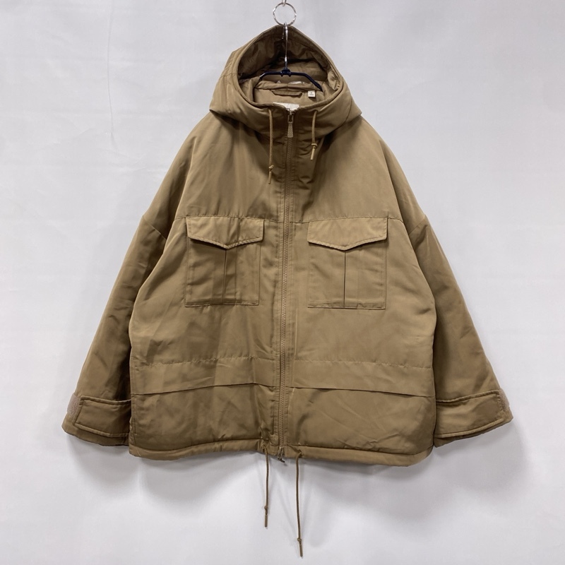 White Moutaineering×UNIQLO/ホワイトマウンテニアリング×ユニクロ/ハイブリッドダウンオーバーサイズパーカ/フーデッドダウンジャケット拍卖