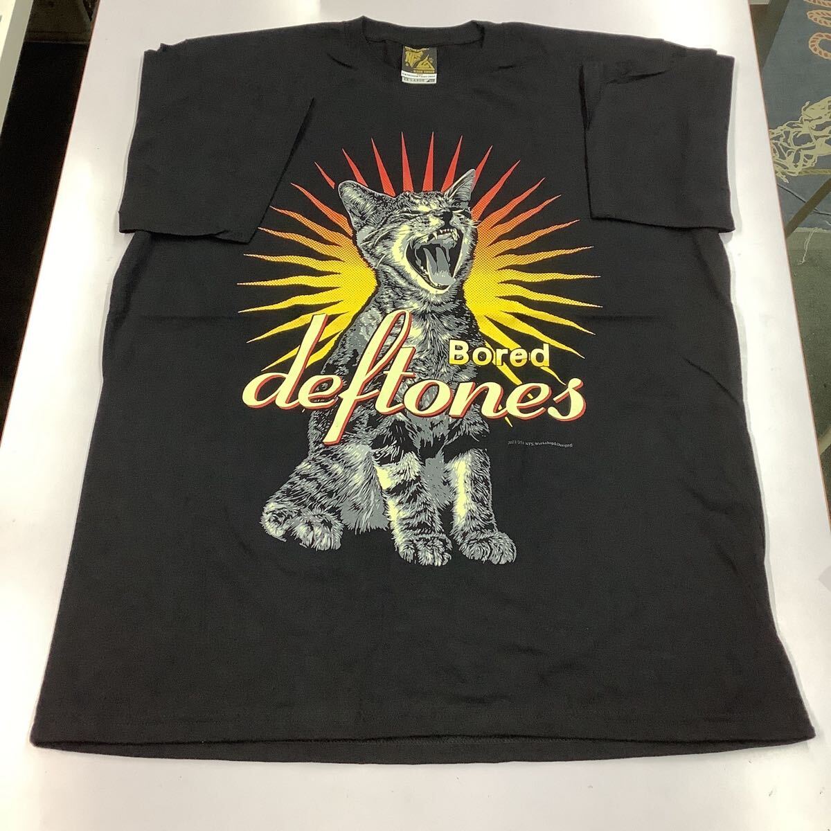 SR5D3 デフトーンズ バンドTシャツ XXLサイズ Deftones 半袖 ロックバンド Tシャツ 拍卖