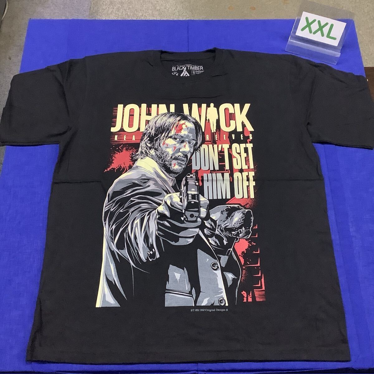 SR5D4 ジョンウィック Tシャツ XXLサイズ JOHN WICK キアヌリーブス 拍卖