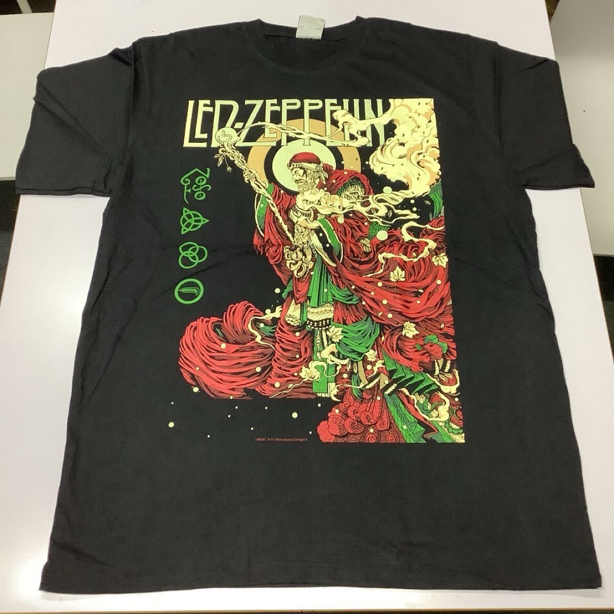 SR5C2 レッド・ツェッペリン バンドTシャツ XLサイズ LED-ZEPPELIN 半袖 Tシャツ 拍卖