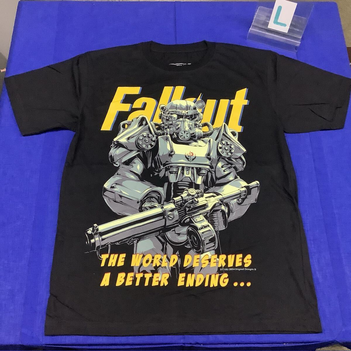 SR5B4 フォールアウト デザインTシャツ Lサイズ FALLOUT 半袖Tシャツ 拍卖