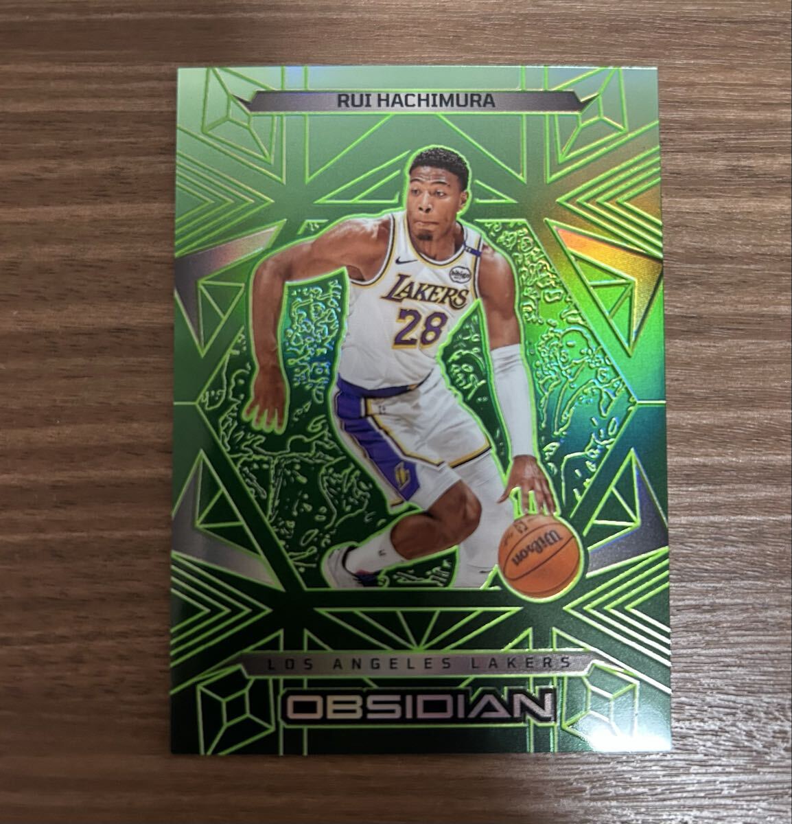 1円スタート!25枚限定 Rui Hachimura Panini obsidian Rookie 2024-25 NBAカード ルーキー レイカーズ 八村塁拍卖