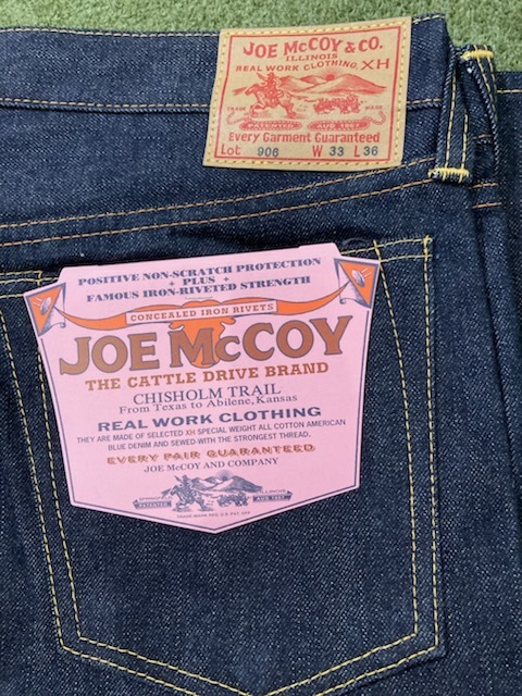 新品未使用リジッド ジョ-マッコイ 906 w33 裾上げなし拍卖