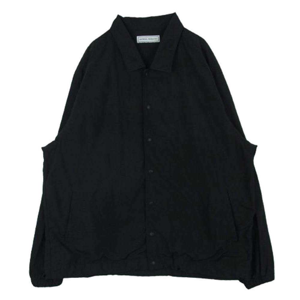 ユニバーサルプロダクツ UNIVERSAL PRODUCTS 221-60401 NYLON SHELL COACH JACKET ナイロンシェル コーチジャケット ブラック系 3【中古】拍卖