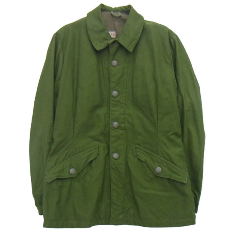 スウェーデン軍 M59 ミリタリー フィールドジャケット グリーン系【中古】拍卖